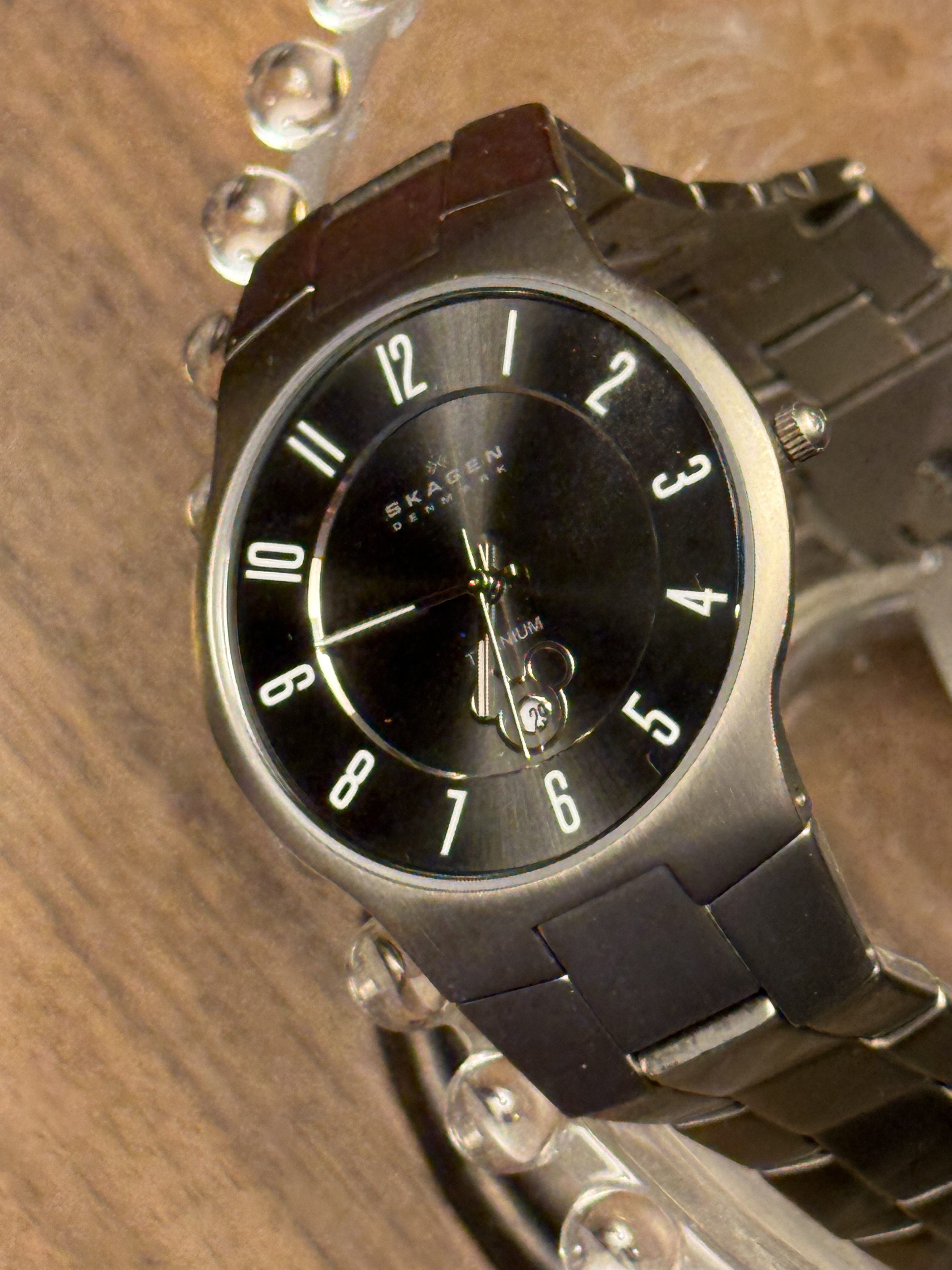 Skagen Mickey Mouse Titanium Used Watch: Functional Simplicity With a Clever Twist